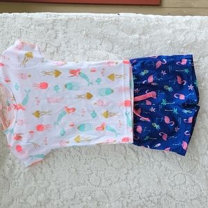 Carter's summertime tshirt/shorts set 18M